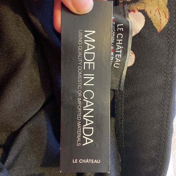 Brand New Le Chateau Floral Skirt size 4 - Picture 4 of 4